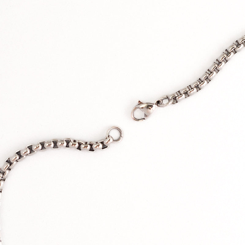 22 Inch Box Chain Necklace