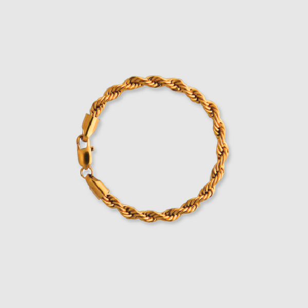 Rope Bracelet (Gold) 4mm