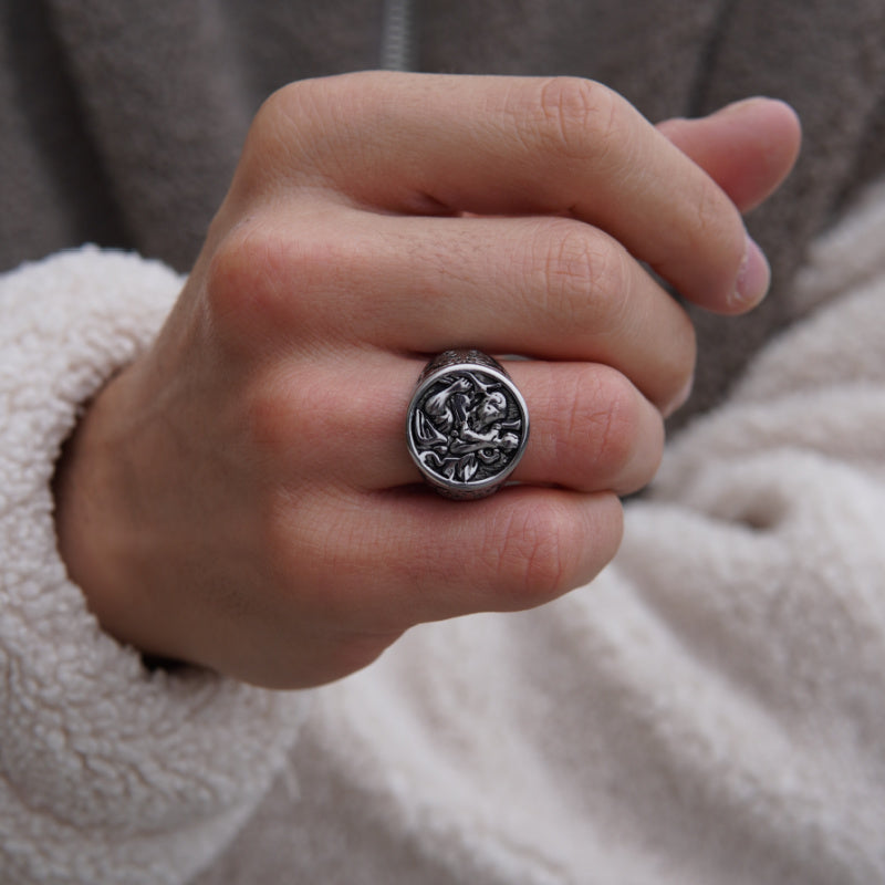 Saint Joseph Ring - Sterling Silver