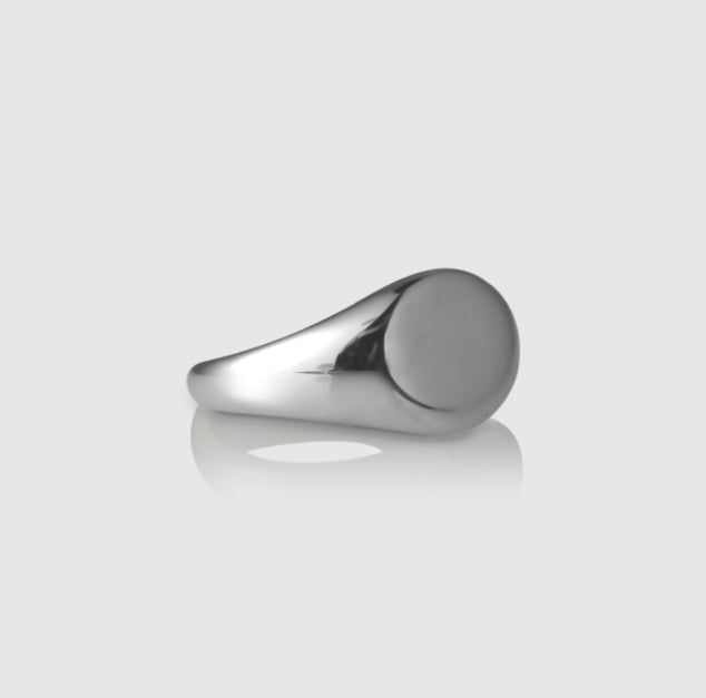 Mirrored Signet Ring