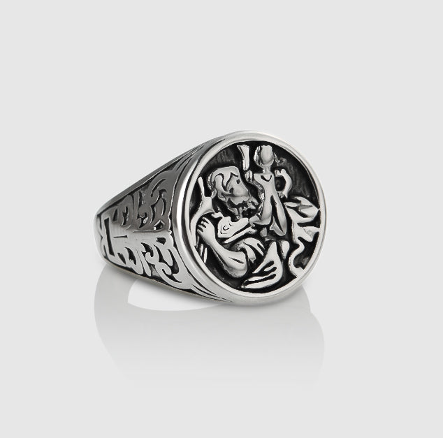 Saint Joseph Ring - Sterling Silver