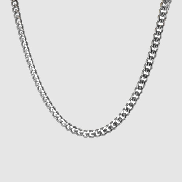 Cuban Link Chain - (9mm) Sterling Silver